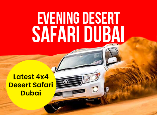 evening desert safari Dubai