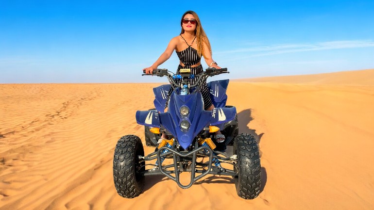 quad biking dubai