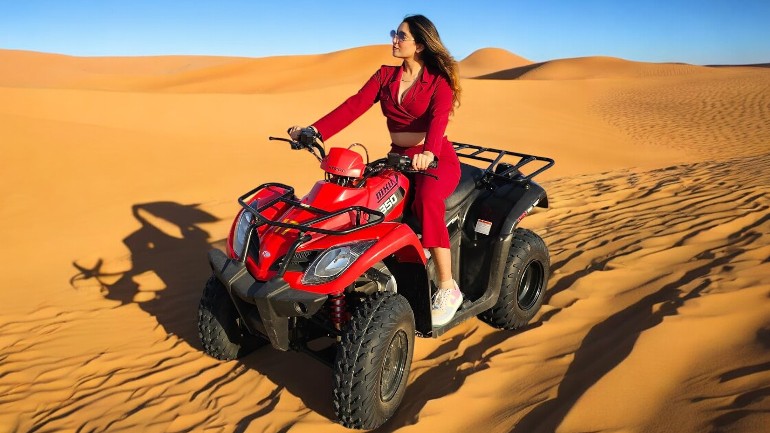 quad biking dubai